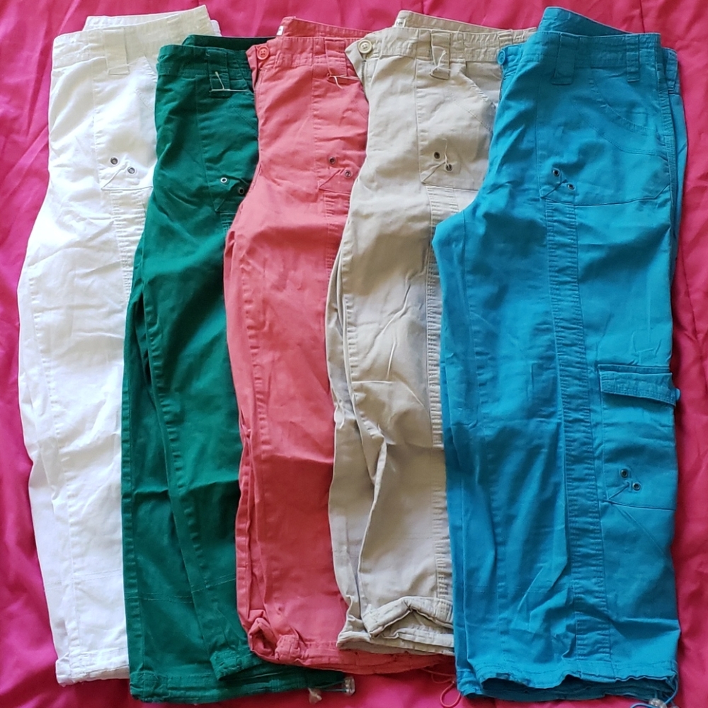 Ladies Capris.. $17 each... $67 for all five pair